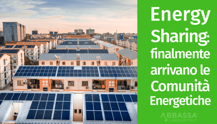 fotovoltaico condiviso comunitá energetiche