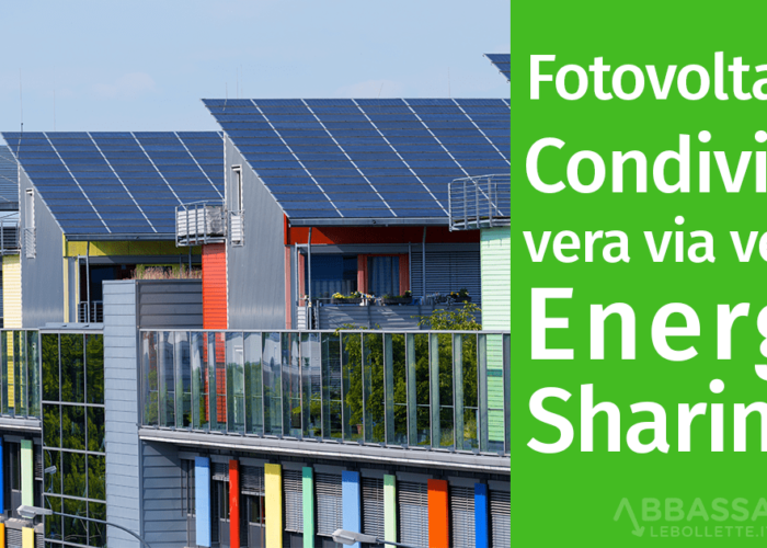fotovoltaico condiviso vera via verso energy sharing